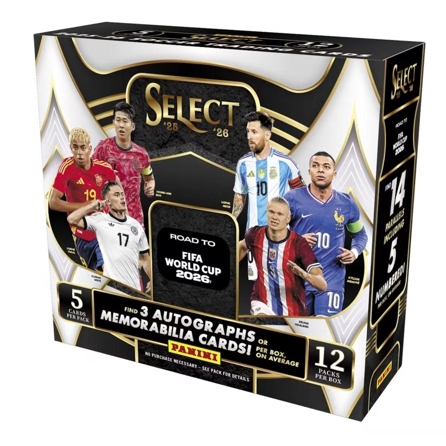 2025/26 Panini Select World Cup Soccer Hobby Box (Presell)