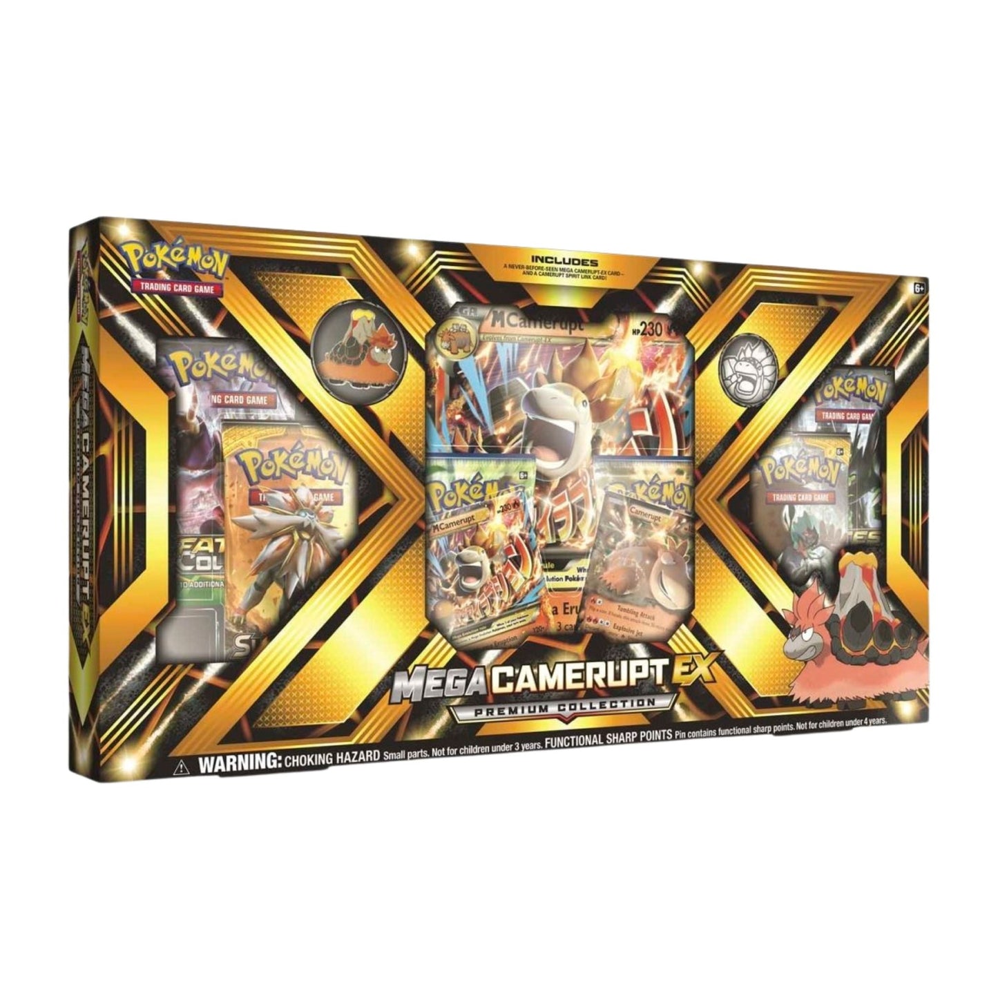 Pokemon Mega Camerupt EX Premium Collection Box
