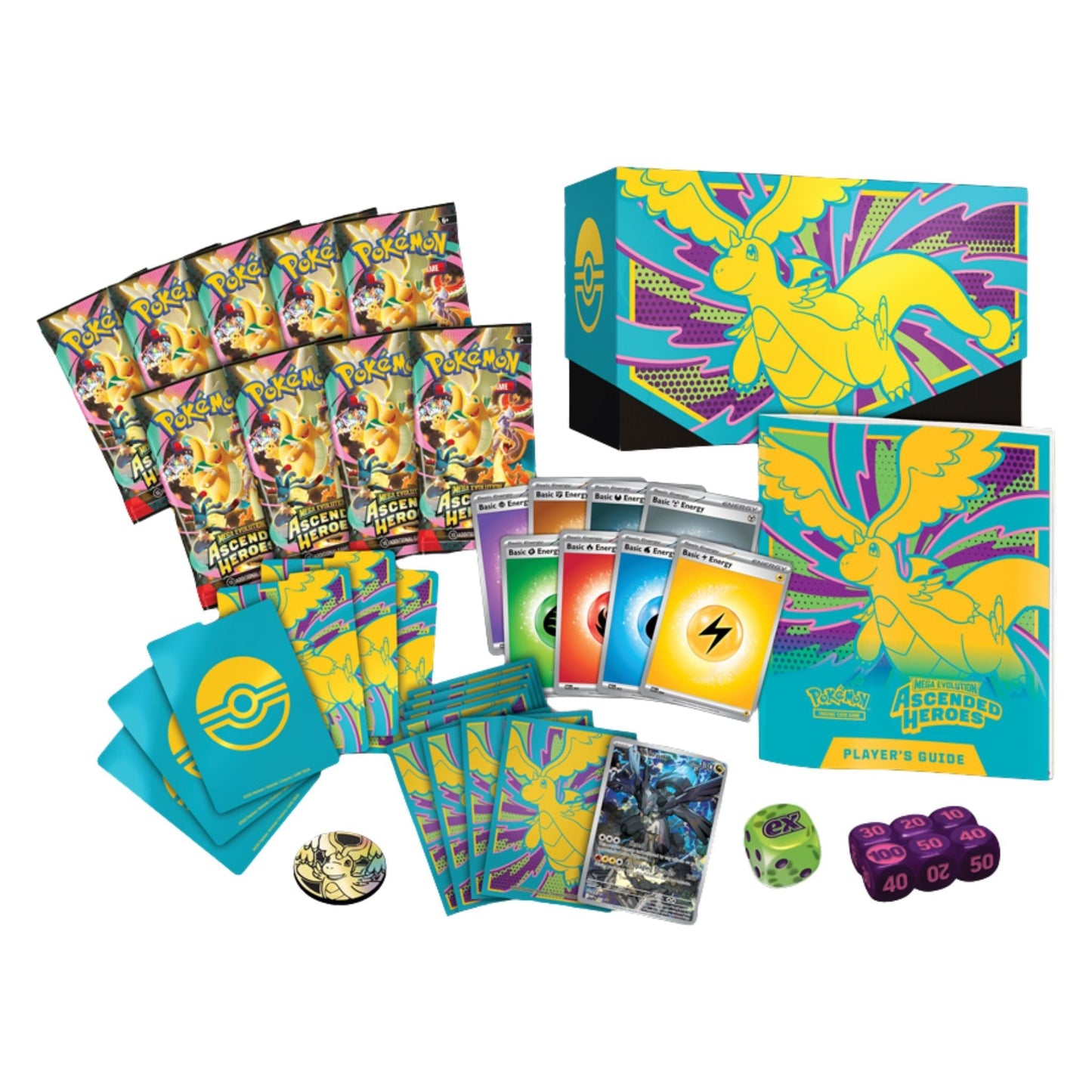 Pokemon Mega Evolution Ascended Heroes Elite Trainer Box