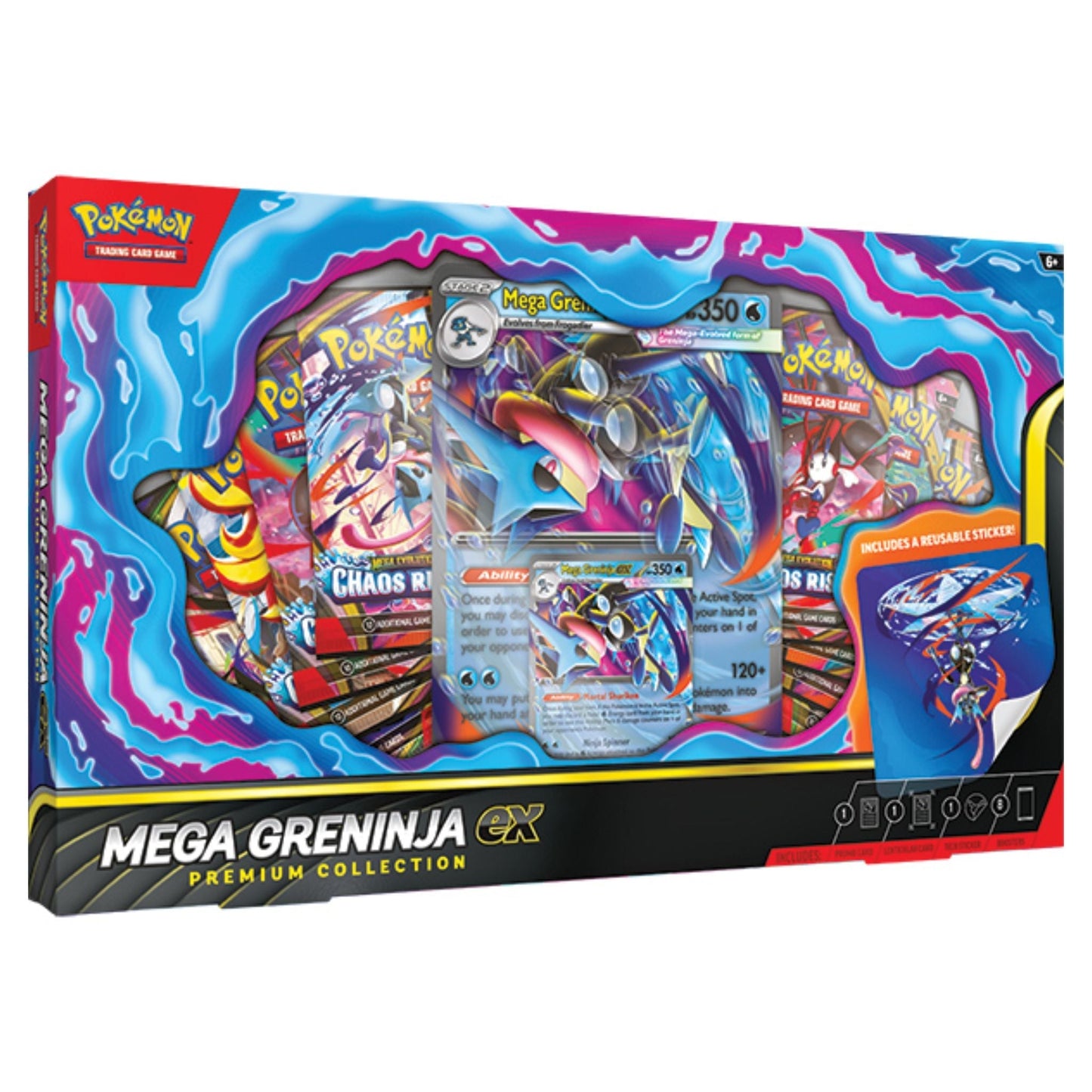 Pokemon Mega Greninja Ex Premium Collection Box (Presell)