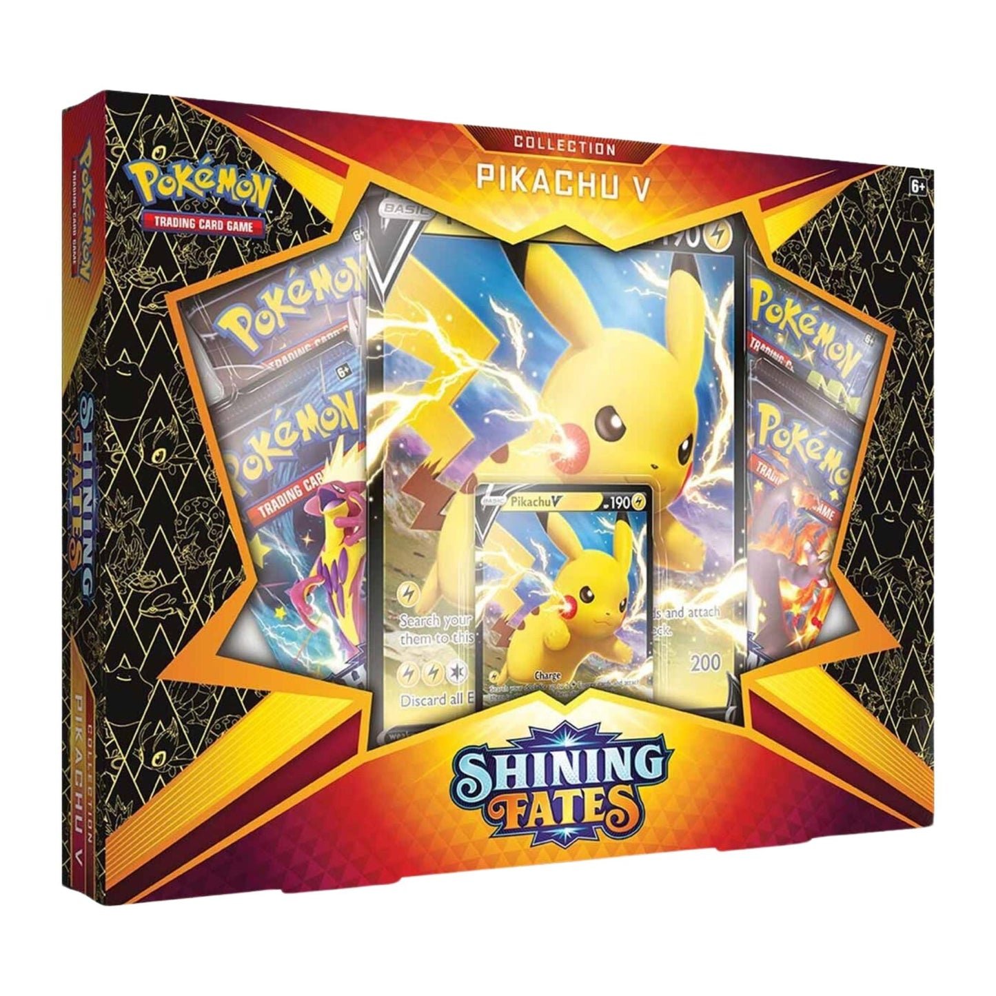 Pokemon Sword & Shield Shining Fates Pikachu V Box
