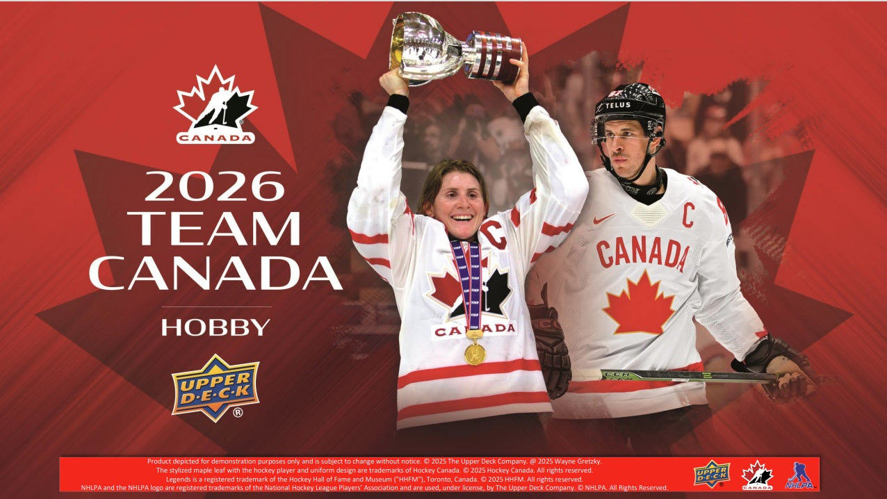 2025/26 Upper Deck Team Canada Hobby Box/Case PRE ORDER