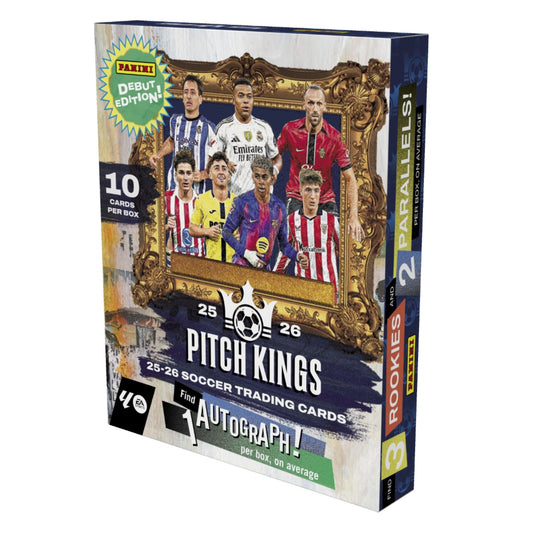 2025/26 Panini Pitch Kings Soccer Hobby International Box (Presell)