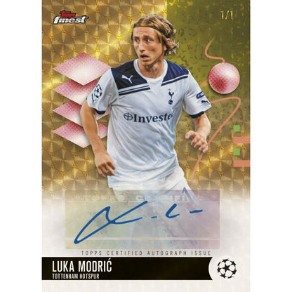 2025/26 Topps Finest UEFA Club Competitions Soccer Hobby Box (Presell)