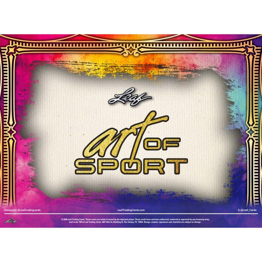 2026 Leaf Art of Sport Hobby Box (Presell)