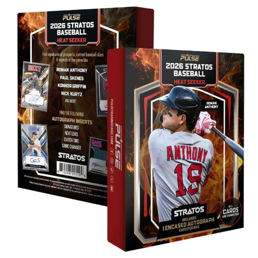 2026 Pulse Stratos Baseball Hobby Heat Seeker Box (Presell)
