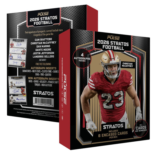 2026 Pulse Stratos Football Hobby Box (Presell)