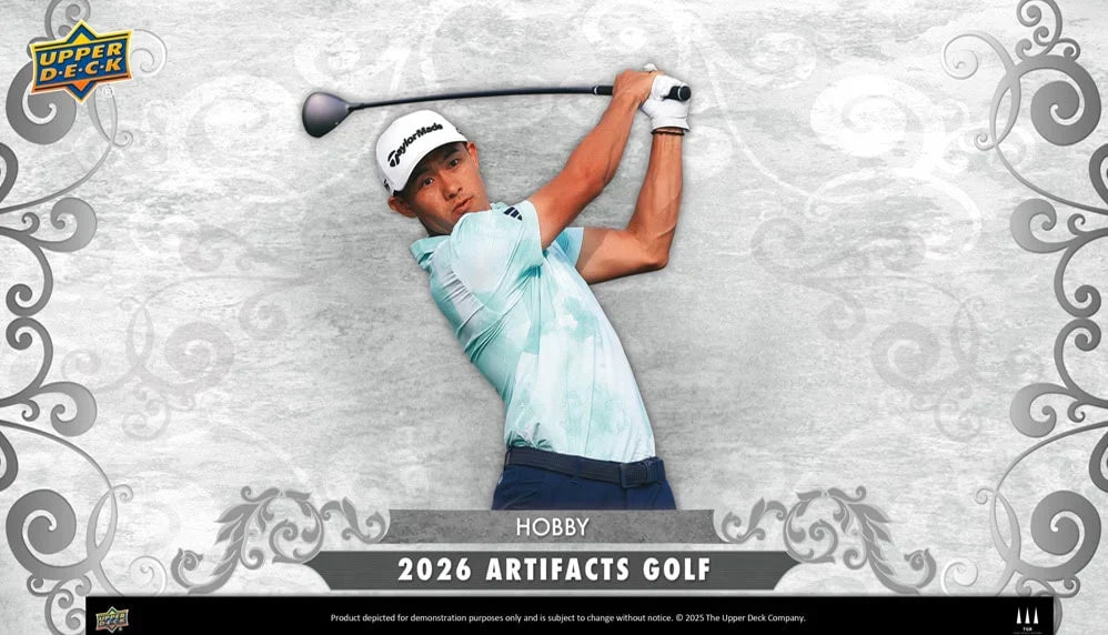 2026 Upper Deck Artifacts Golf Hobby Box PRE ORDER