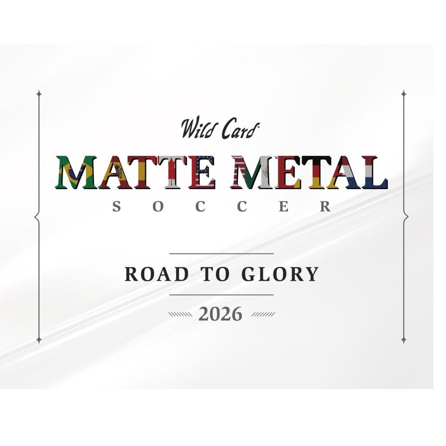 2026 Wild Card Matte Metal Soccer: Road To Glory Box (Presell)
