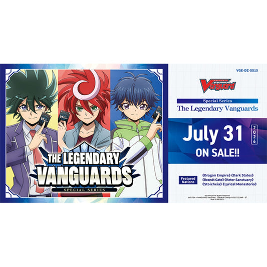 Cardfight Vanguard Special Series The Legendary Vanguards Booster (Presell)