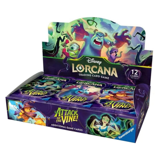 Disney Lorcana Attack of the Vine! Booster Box (Presell)