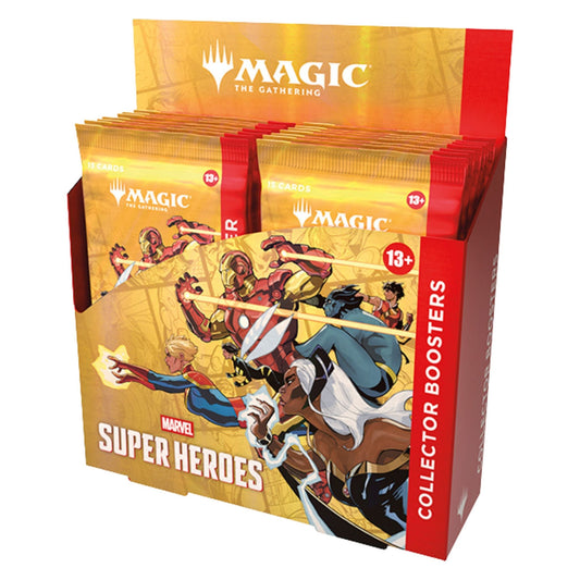 Magic The Gathering Universes Beyond Marvel Super Heroes Collector Booster Box (Presell)