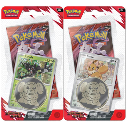 Pokemon Scarlet & Violet Destined Rivals Checklane Blister Pack