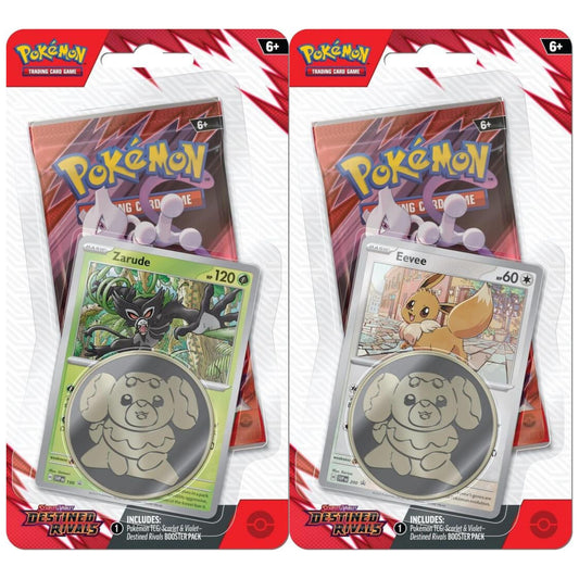 Pokemon Scarlet & Violet Destined Rivals Checklane Blister Pack