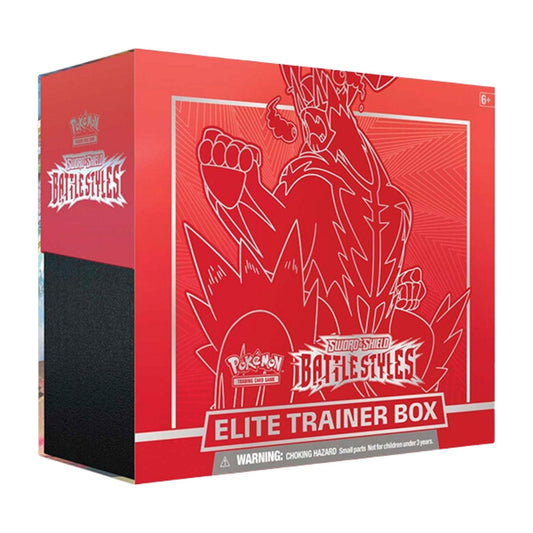 Pokemon Sword & Shield Battle Styles Elite Trainer Box (Red)