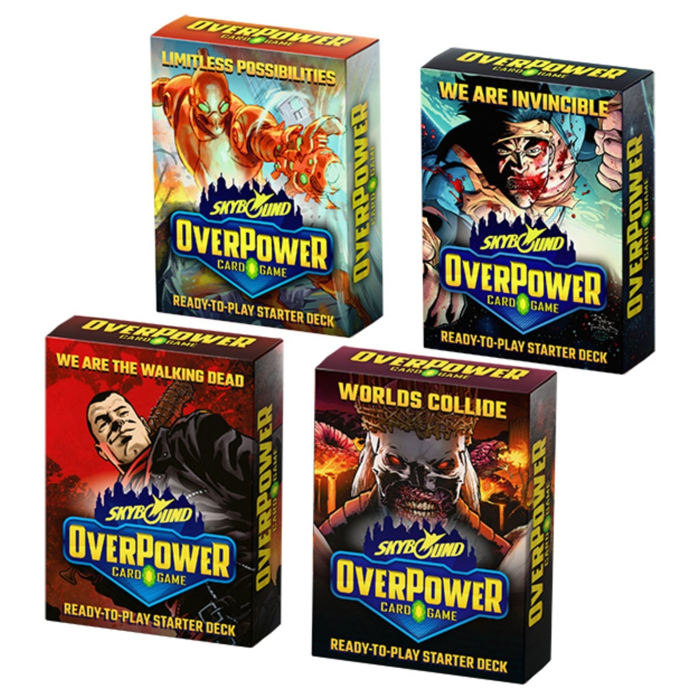 OverPower Skybound Invincible/The Walking Dead Starter Deck (Presell)