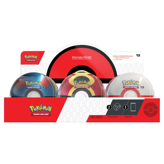 Pokemon 2025 Pokeball Tin