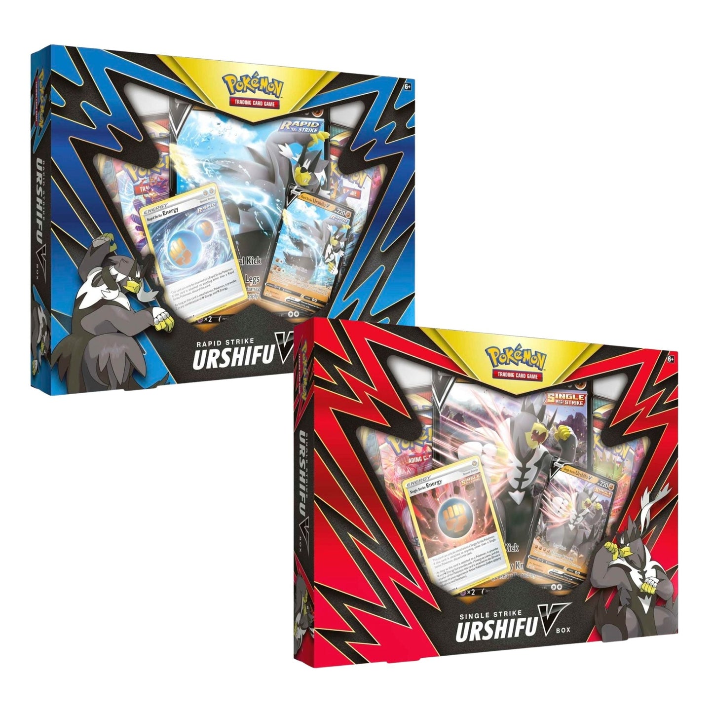 Pokemon Battle Styles Rapid Strike/Single Strike Urshifu V Box