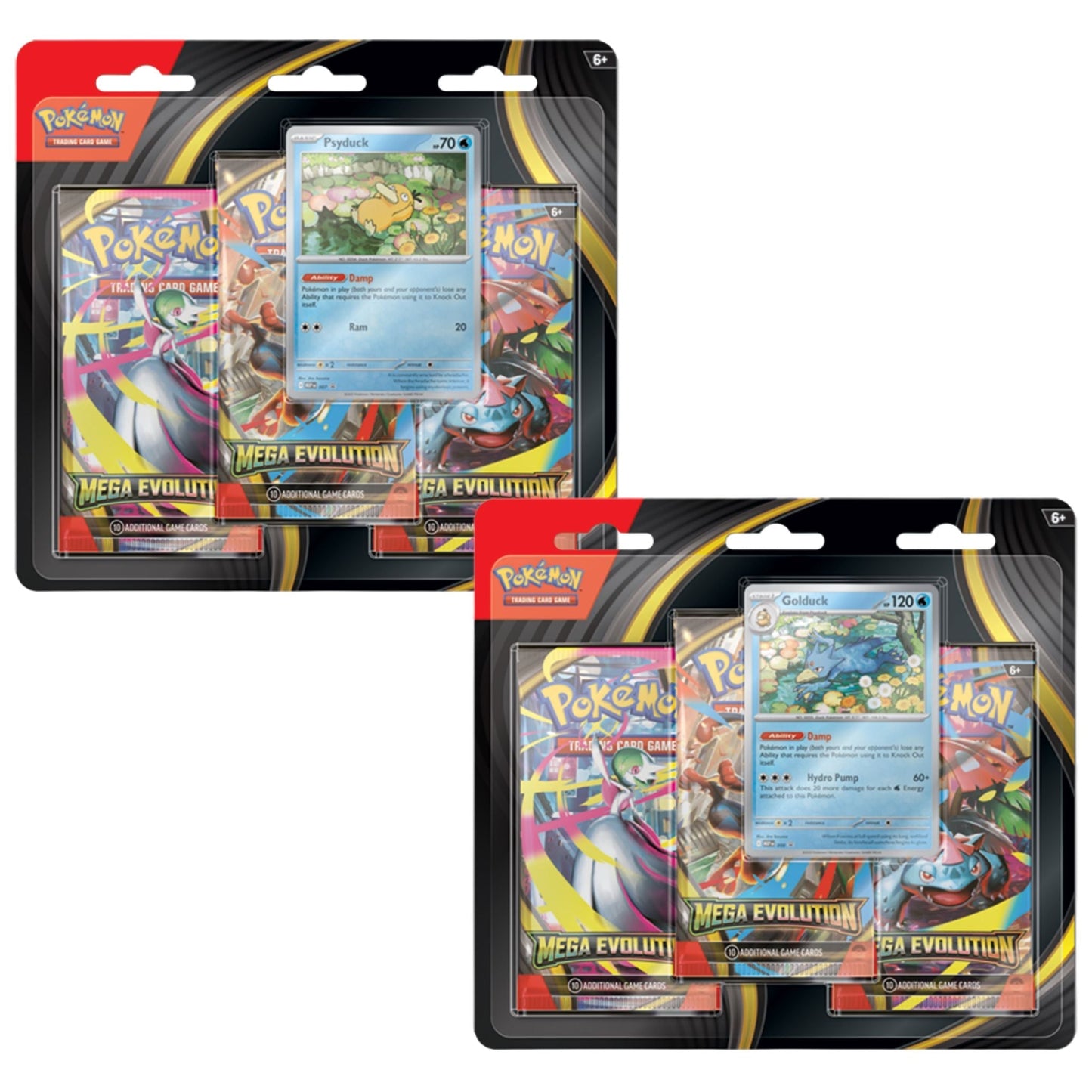 Pokemon Mega Evolution 3-Booster Pack Blister