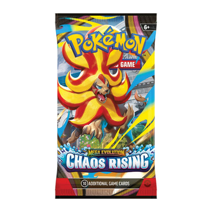 Pokemon Mega Evolution Chaos Rising Booster Pack