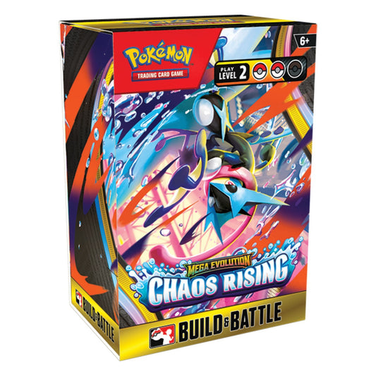 Pokemon Mega Evolution Chaos Rising Build & Battle Box