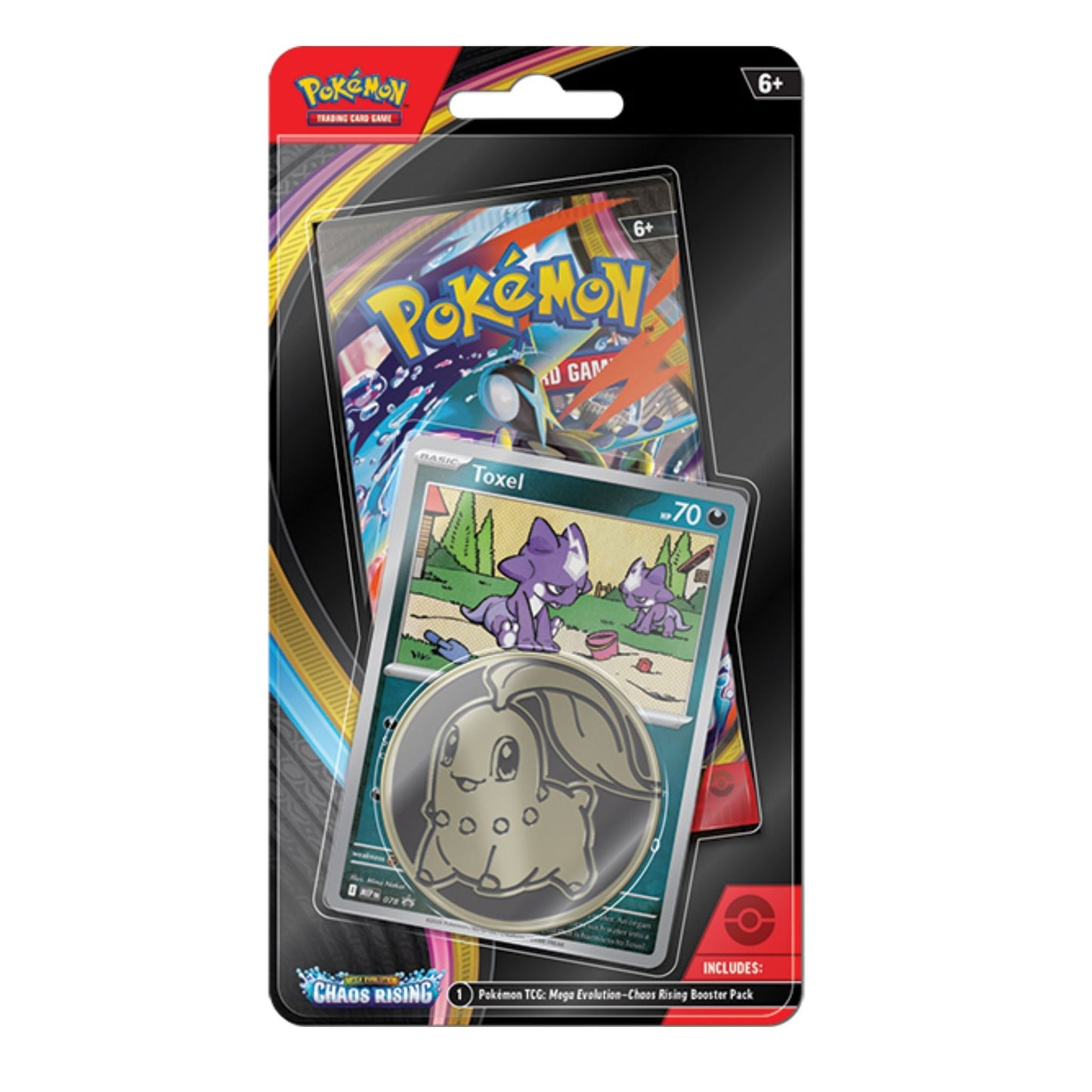 Pokemon Mega Evolution Chaos Rising Checklane Blister Pack