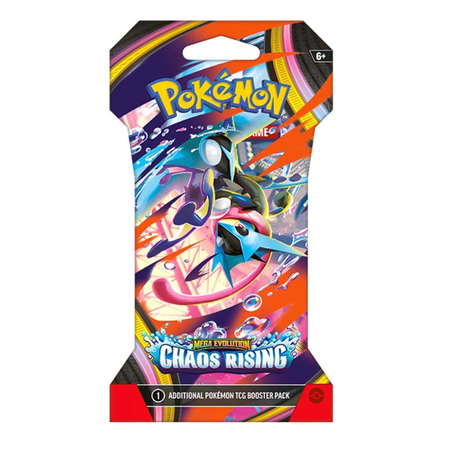 Pokemon Mega Evolution Chaos Rising Sleeved Booster Pack