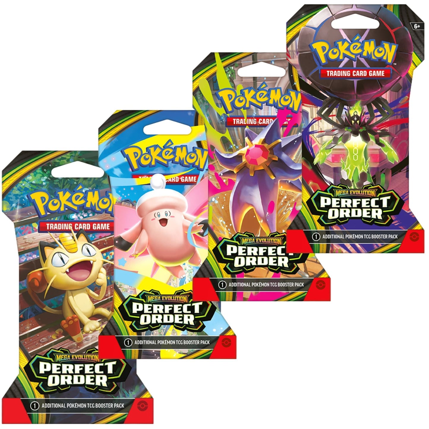 Pokemon Mega Evolution Perfect Order Sleeved Booster Pack