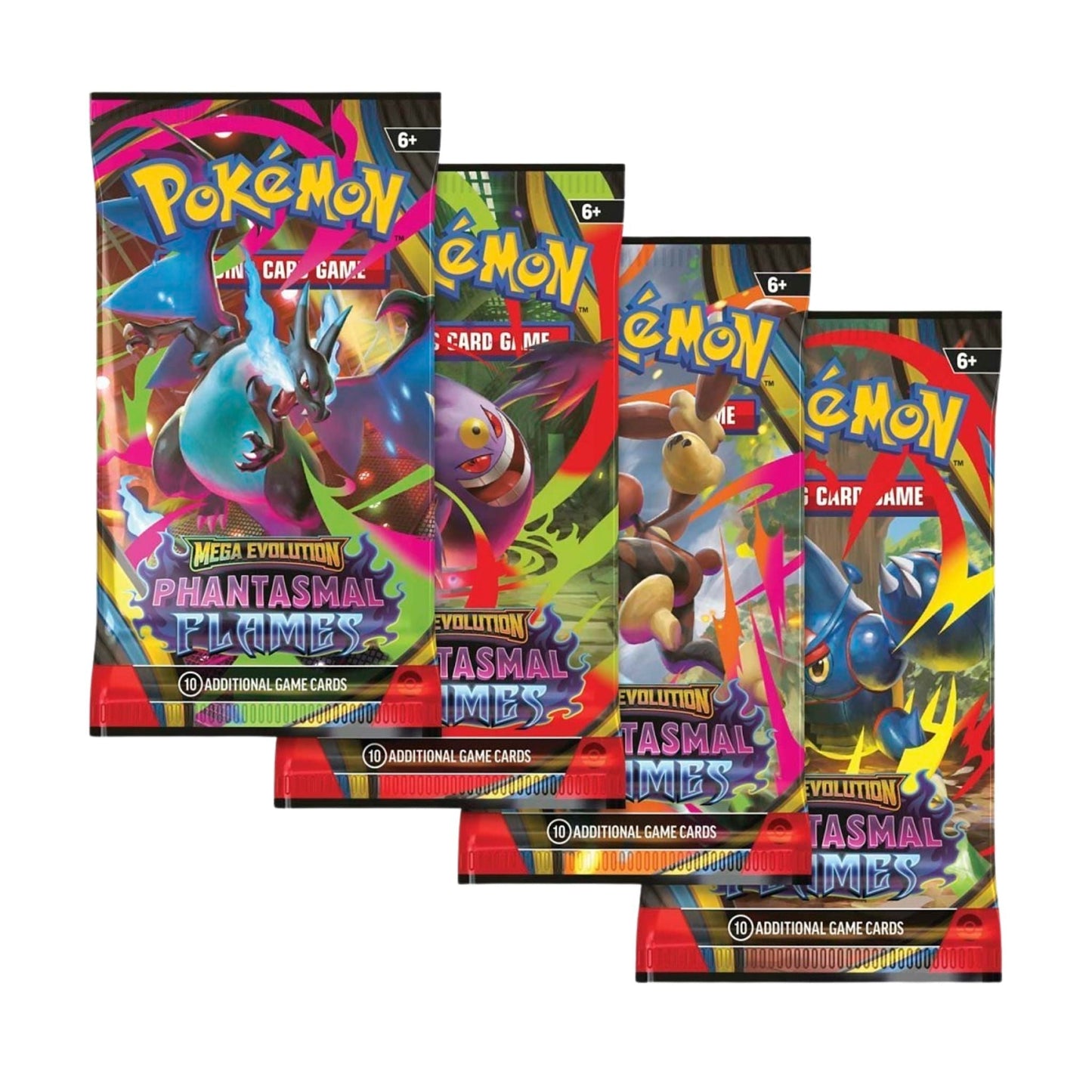Pokemon Mega Evolution Phantasmal Flames Booster Pack