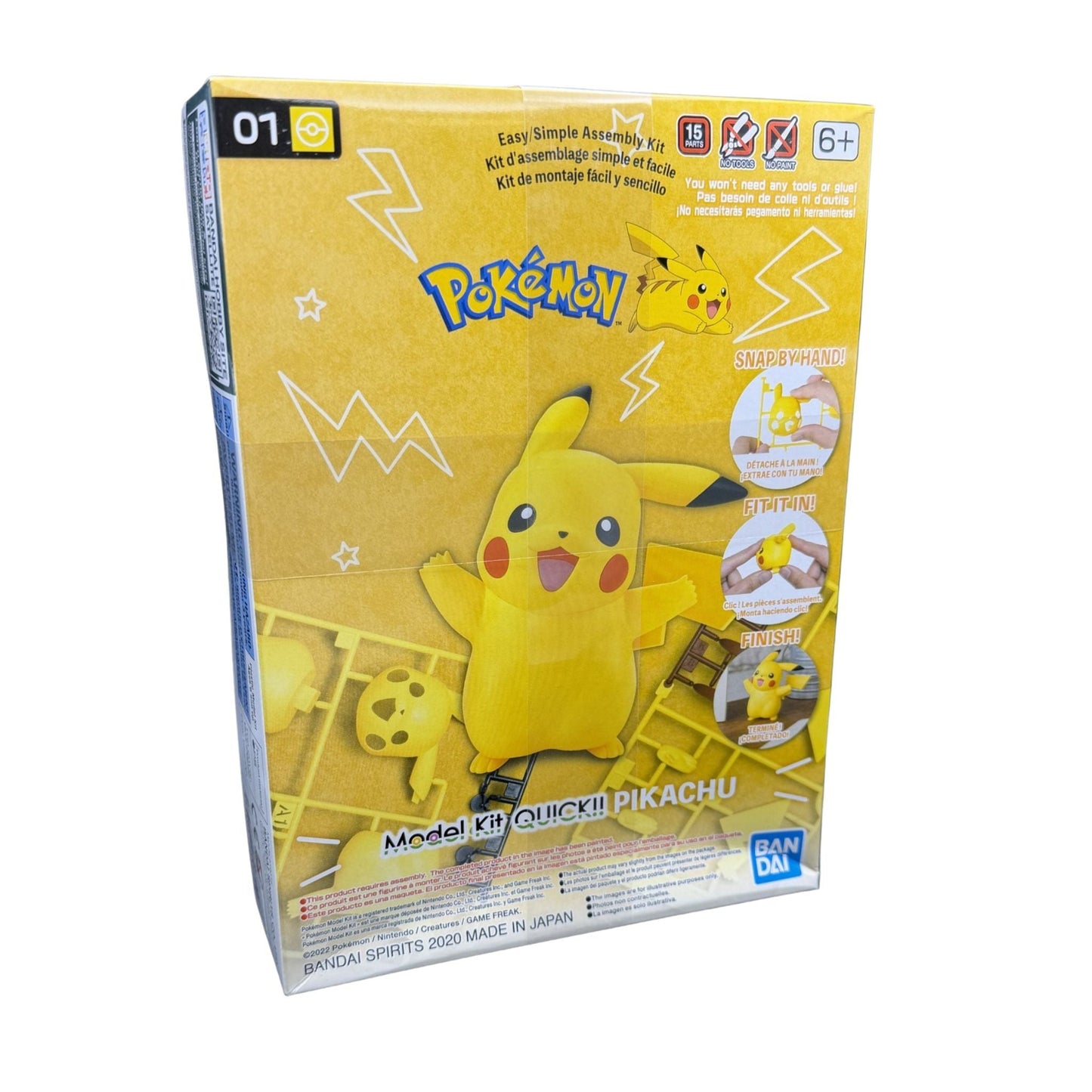 Pokemon Quick!! 01 Pikachu Model Kit
