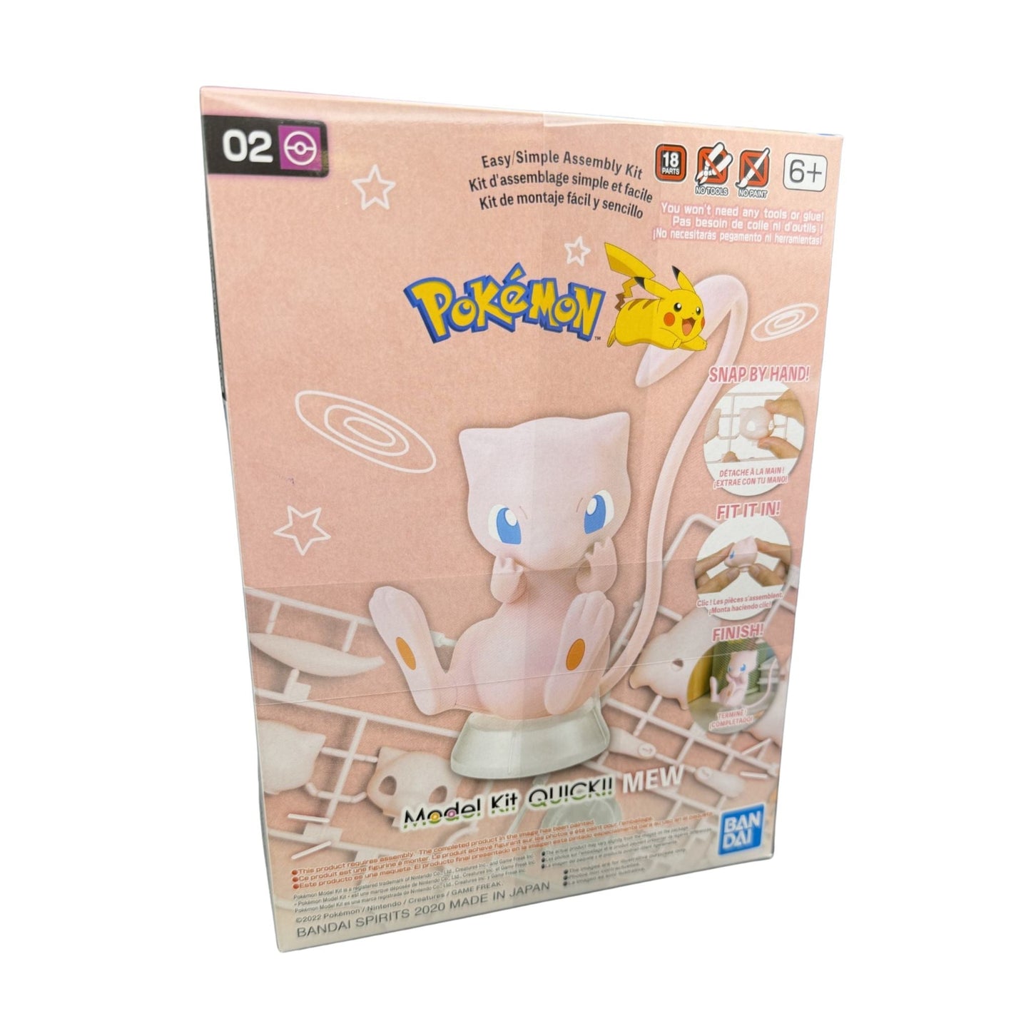 Pokemon Quick!! 02 Mew Model Kit