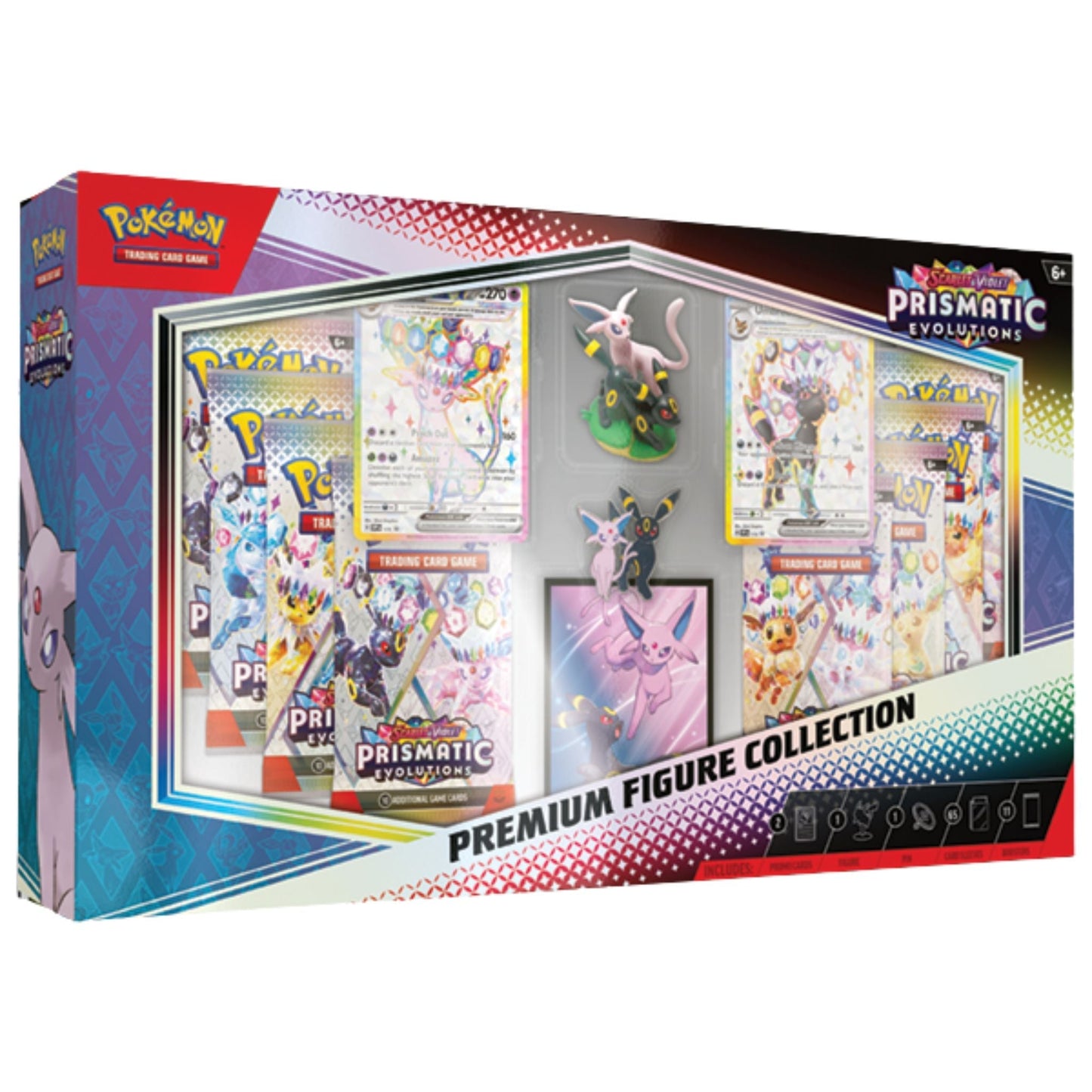 Pokemon Scarlet & Violet Prismatic Evolutions Premium Figure Collection