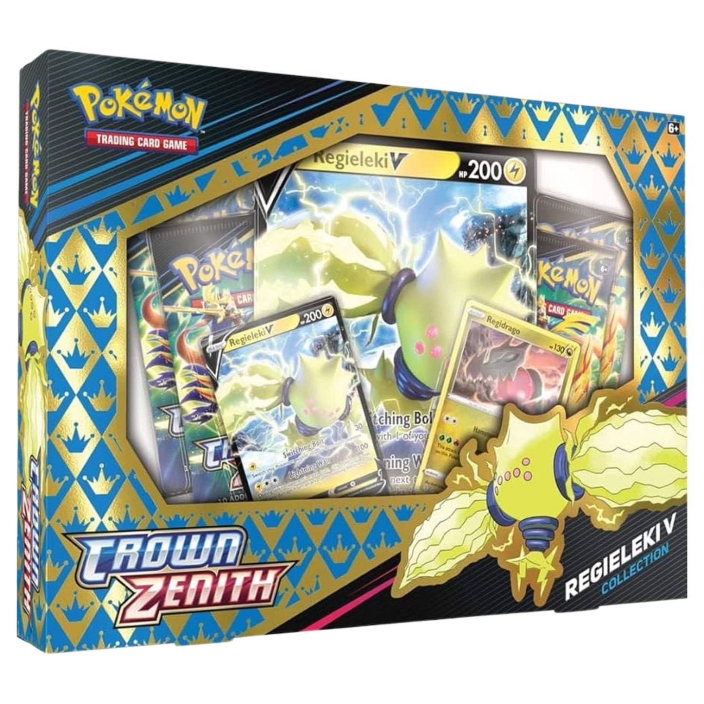 Pokemon Sword & Shield Crown Zenith Regieleki V Collection Box