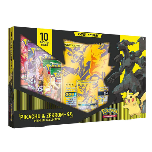Pokemon Tag Team Pikachu & Zekrom GX Box
