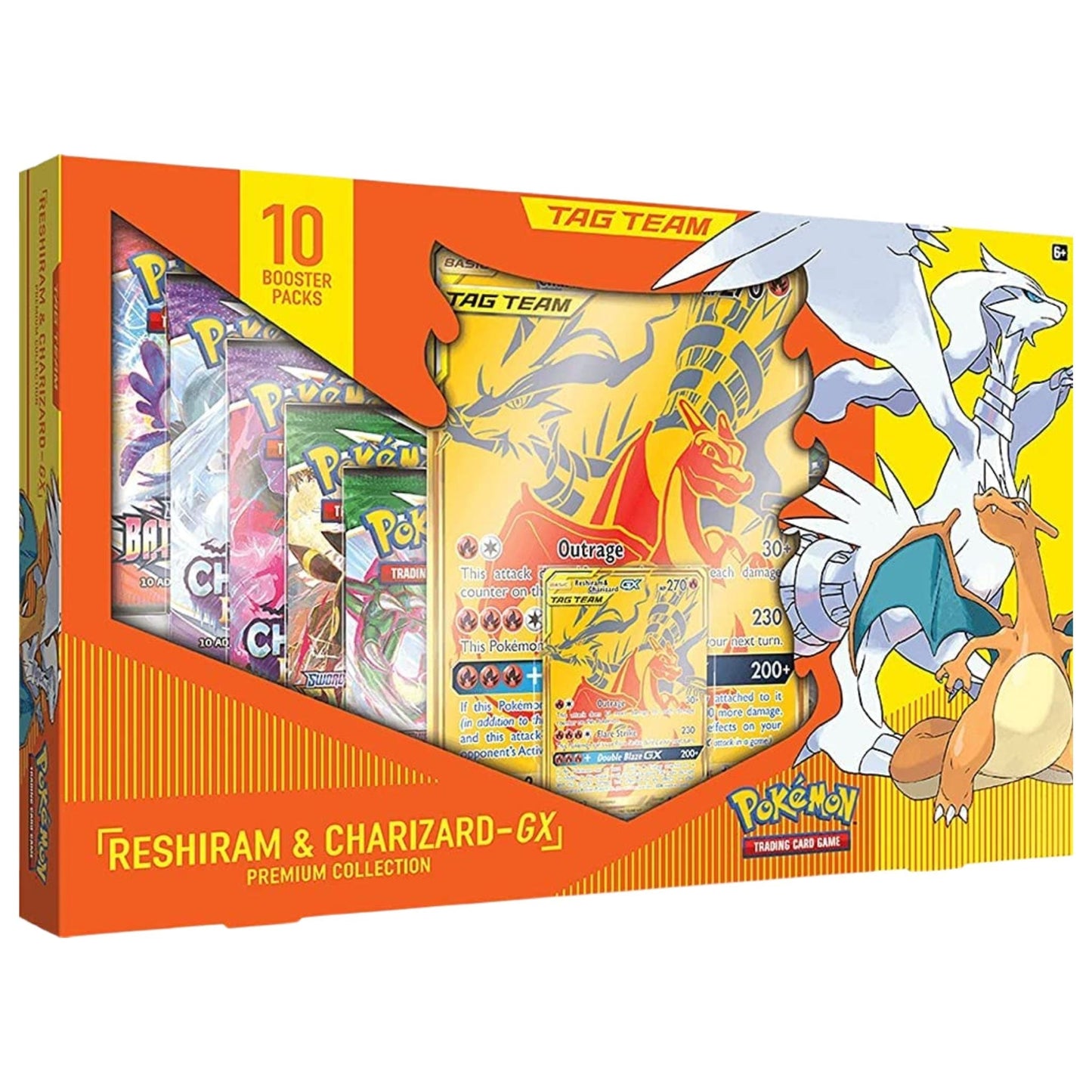 Pokemon Tag Team Reshiram & Charizard GX Box