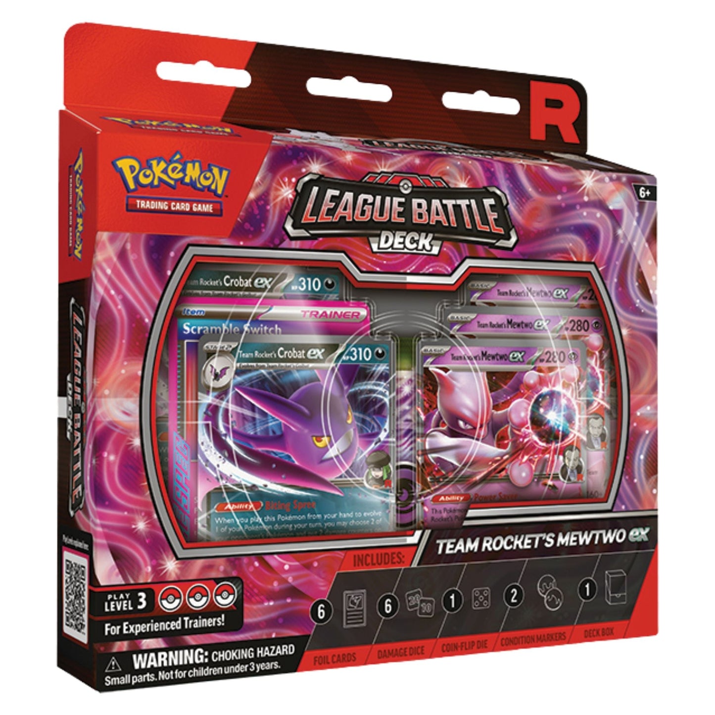 Pokemon Team Rocket's Mewtwo Ex League Battle Deck