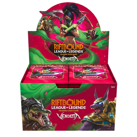 Riftbound League of Legends Vendetta Booster Box (Presell)