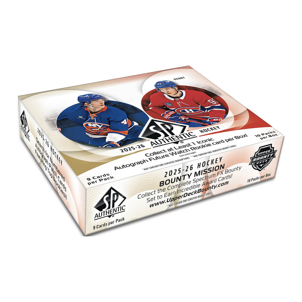 2025/26 Upper Deck SP Authentic NHL Hockey Hobby Box/Case PRE ORDER