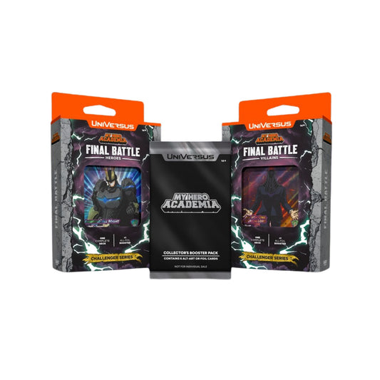 UniVersus My Hero Academia Final Battle Challenger Series Display (4 Decks) (Presell)
