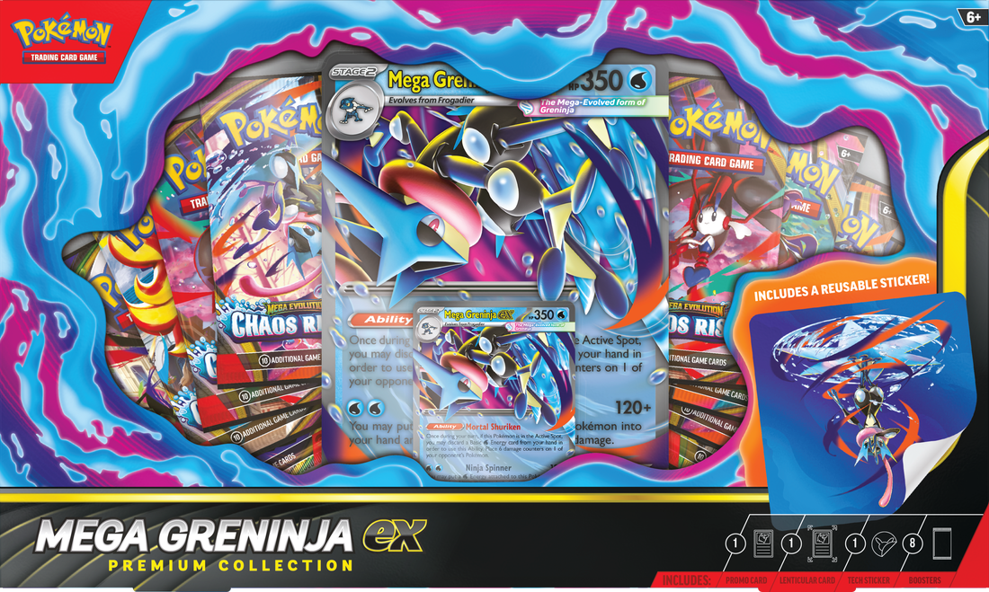 Pokemon Mega Greninja EX Premium Collection Box/Case PRE ORDER