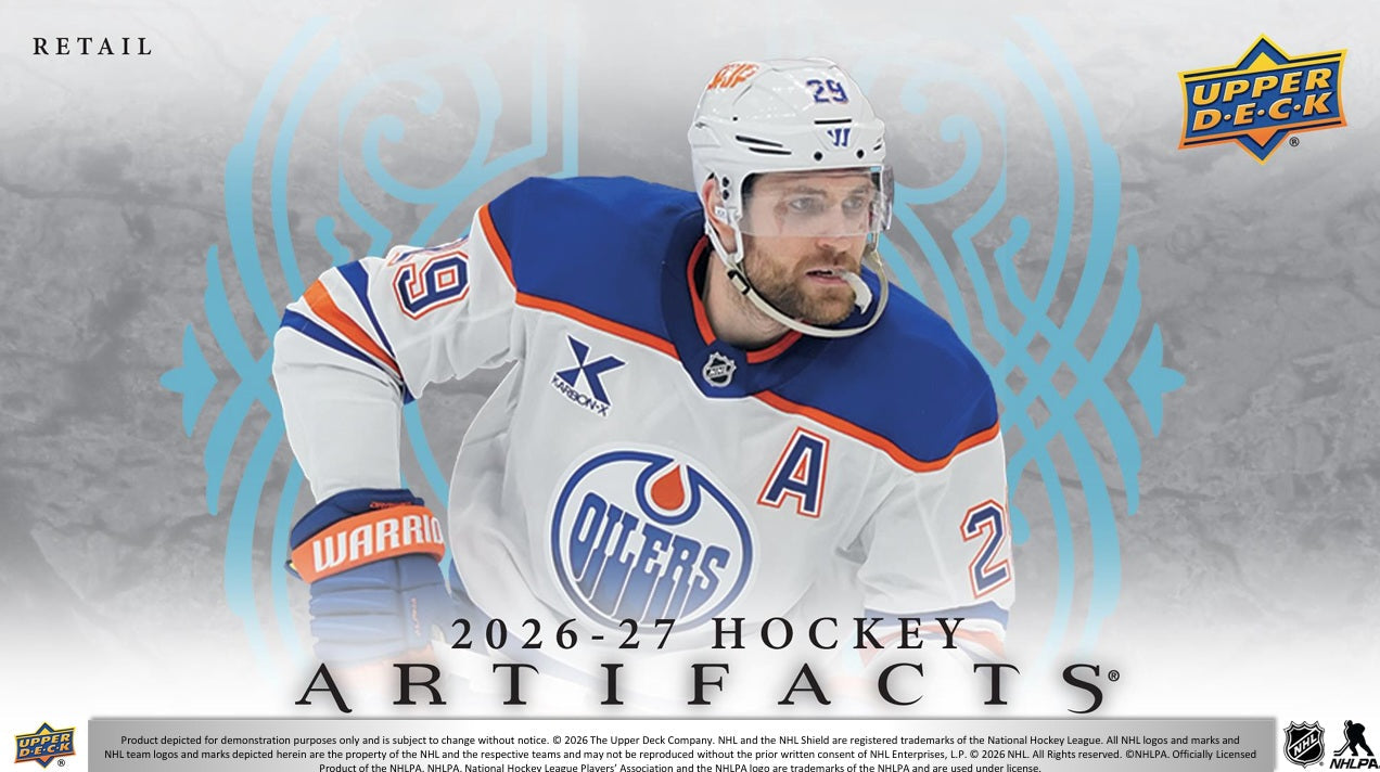 2026/27 Upper Deck Artifacts NHL Hockey Blaster Box/Case PRE ORDER
