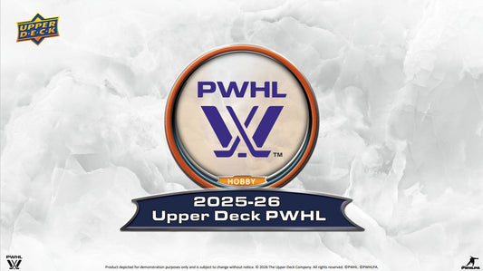 2025/26 Upper Deck PWHL Hockey Hobby Box/Case PRE ORDER