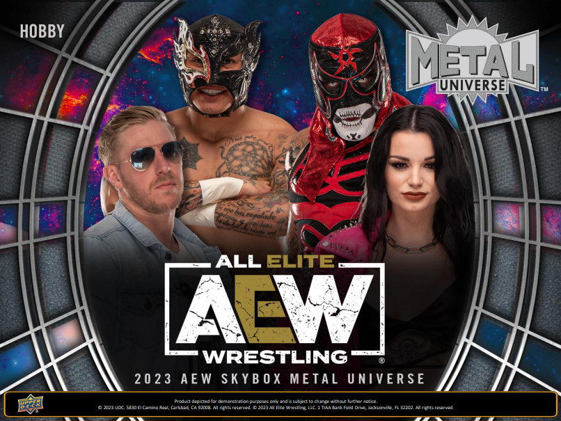 2023 Upper Deck AEW Skybox Metal Universe Hobby Box PRE ORDER