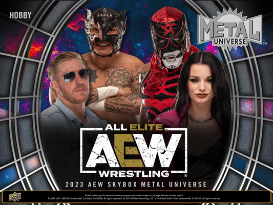 2023 Upper Deck AEW Skybox Metal Universe Hobby Box PRE ORDER