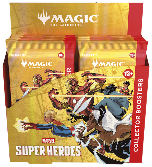 Magic The Gathering Marvel Super Heroes Collector Booster Box/Case PRE ORDER