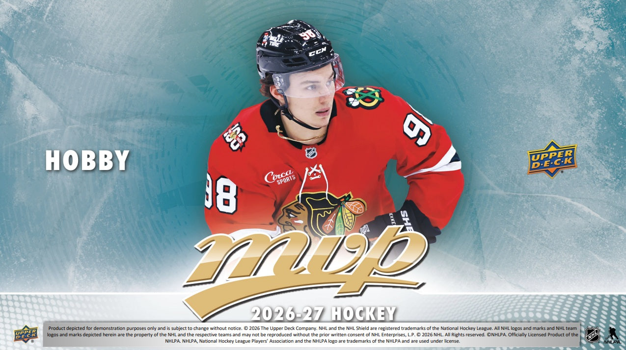 2026/27 Upper Deck MVP NHL Hockey Hobby Box/Case PRE ORDER
