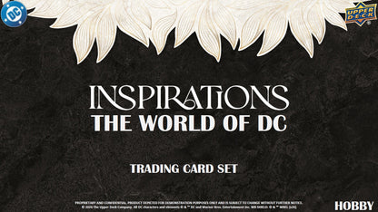 2026 Upper Deck Inspirations: The World of DC Hobby Box/Case PRE ORDER