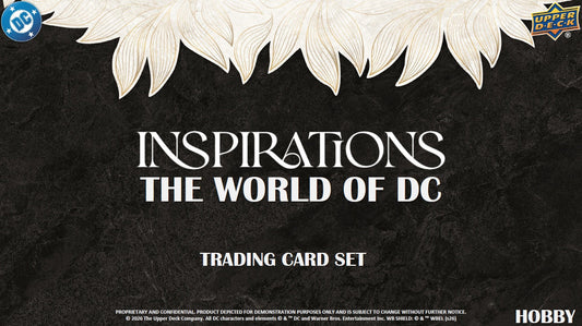 2026 Upper Deck Inspirations: The World of DC Hobby Box/Case PRE ORDER