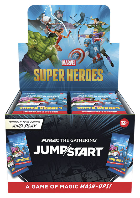 Magic The Gathering Marvel Super Heroes Jumpstart Booster Box/Case PRE ORDER