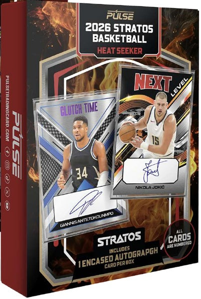 2025/26 Pulse Stratos Heat Seeker Basketball Hobby Box PRE ORDER